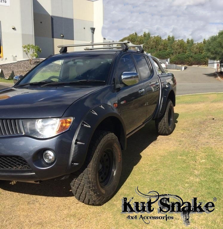 Kut Snake Flares for Mitsubishi Triton ML / MN 2006-2015 ABS - Sunyee