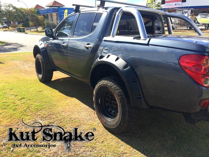 Kut Snake Flares for Mitsubishi Triton ML / MN 2006-2015 ABS - Sunyee