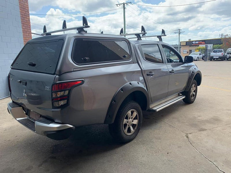 Kut Snake Flares for Mitsubishi Triton MQ 2015-10/2018 Full Set ABS - Sunyee