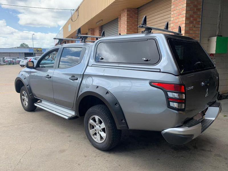 Kut Snake Flares for Mitsubishi Triton MQ 2015-10/2018 Full Set ABS - Sunyee