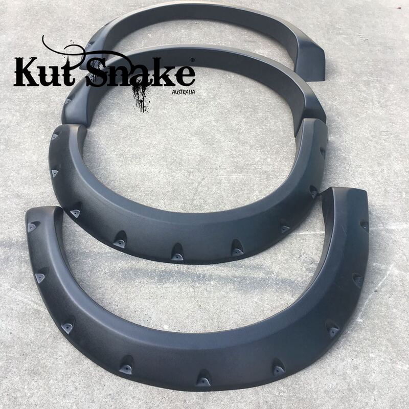Kut Snake Standard Flares for Mitsubishi Triton ML / MN 2006-2015 ABS - Sunyee