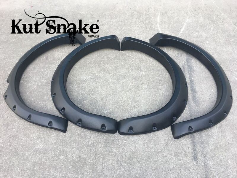 Kut Snake Standard Flares for Mitsubishi Triton ML / MN 2006-2015 ABS - Sunyee
