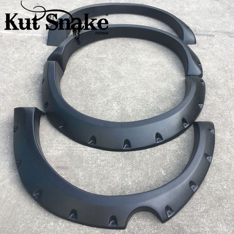 Kut Snake Standard Flares for Mitsubishi Triton ML / MN 2006-2015 ABS - Sunyee