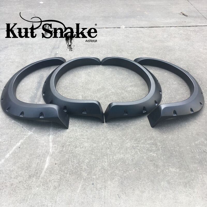 Kut Snake Standard Flares for Mitsubishi Triton ML / MN 2006-2015 ABS - Sunyee