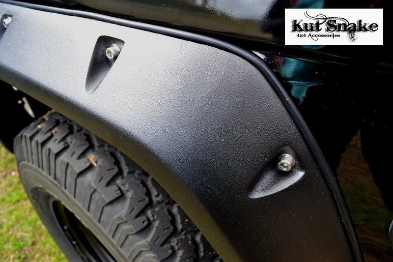 Kut Snake Flares for Nissan Patrol GQ 1990-1997 ABS - Sunyee