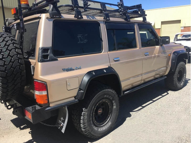 Kut Snake Flares for Nissan Patrol GQ 1990-1997 ABS - Sunyee