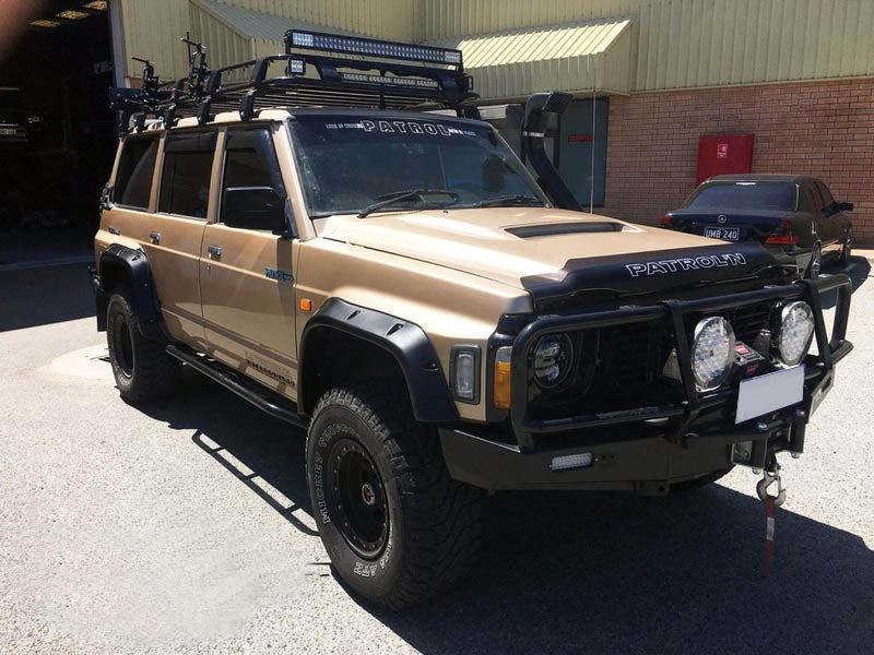 Kut Snake Flares for Nissan Patrol GQ 1990-1997 ABS - Sunyee