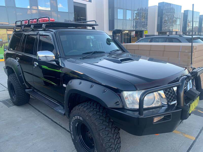 Kut Snake Flares for Nissan Patrol GU Series All Models ABS 75mm - Sunyee