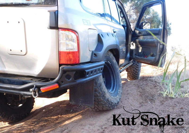 Kut Snake Flares for Nissan Patrol GU Series All Models ABS 75mm - Sunyee