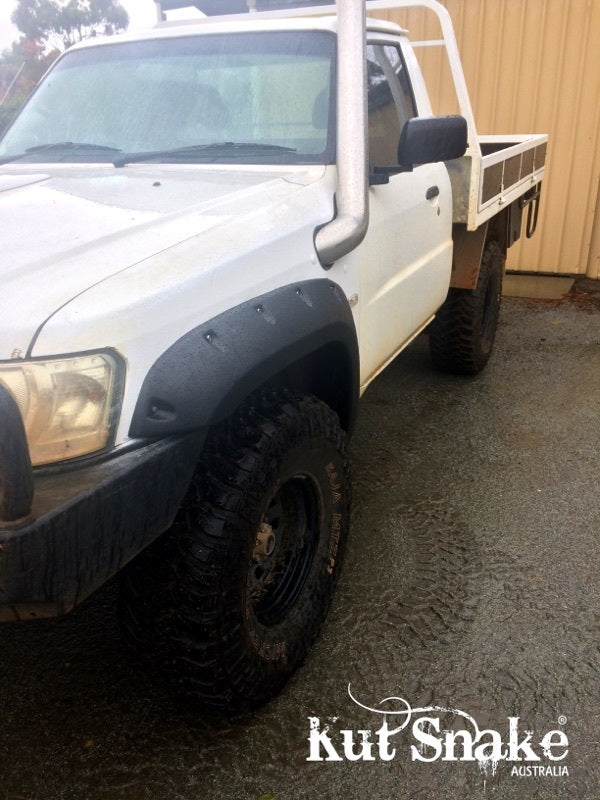 Kut Snake Flares for Nissan Patrol GU Series All Models ABS 75mm - Sunyee
