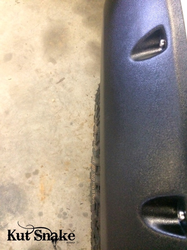 Kut Snake Flares for Nissan Patrol GU Series All Models ABS 75mm - Sunyee