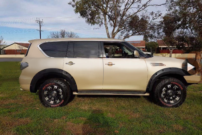 Kut Snake Flares for Nissan Patrol GU Y62 2016+ ABS - Sunyee