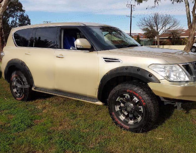 Kut Snake Flares for Nissan Patrol GU Y62 2016+ ABS - Sunyee