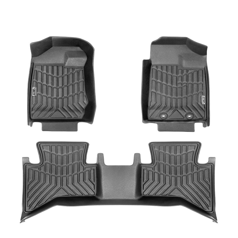 3D TPE Car Floor Mats for ISUZU D-MAX Dual Cab MY 2012~2020 JULY - Sunyee
