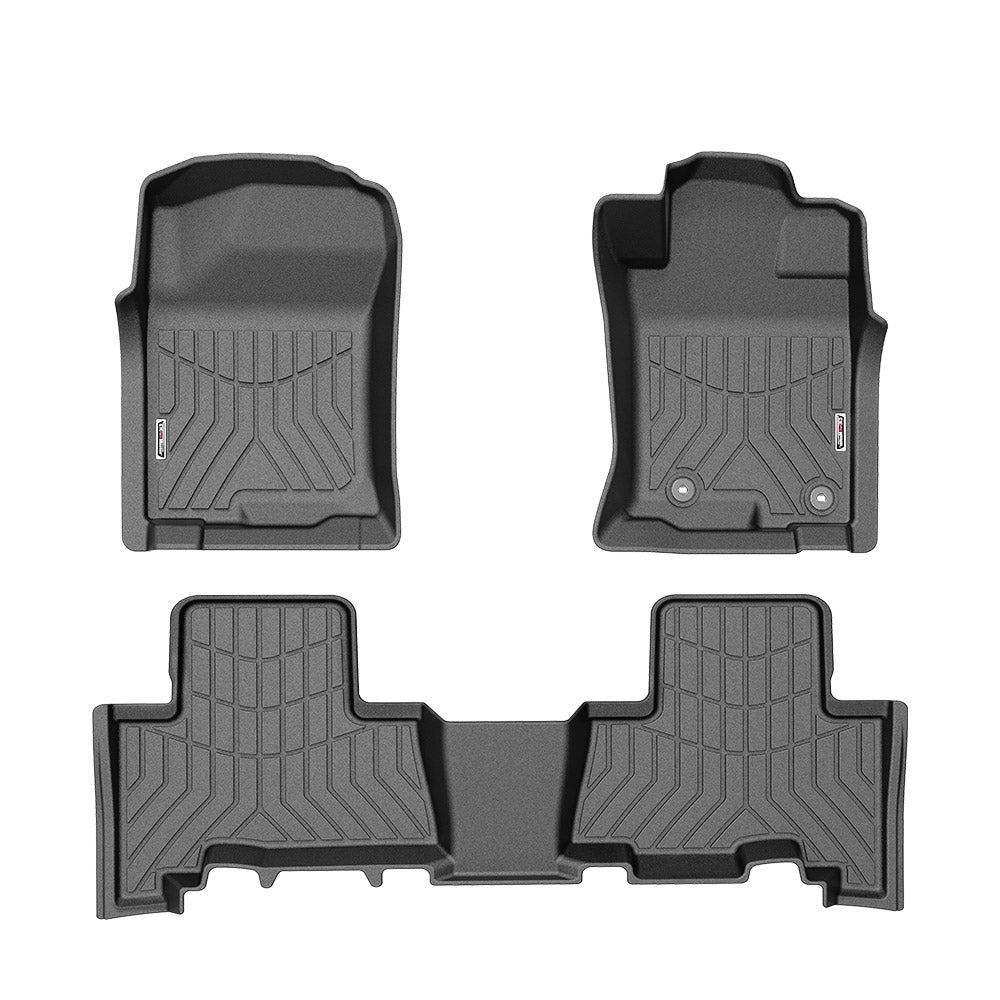 3D TPE Car Floor Mats for Toyota Landcruiser Prado 150 MY 2013-Current (Automatic Transmission Models ONLY) - Sunyee