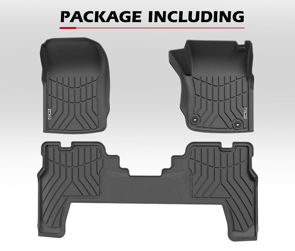 KIWI MASTER Car Floor Mats for Toyota Landcruiser 76 Series 2012 - ON GXL Dual Cab - Sunyee