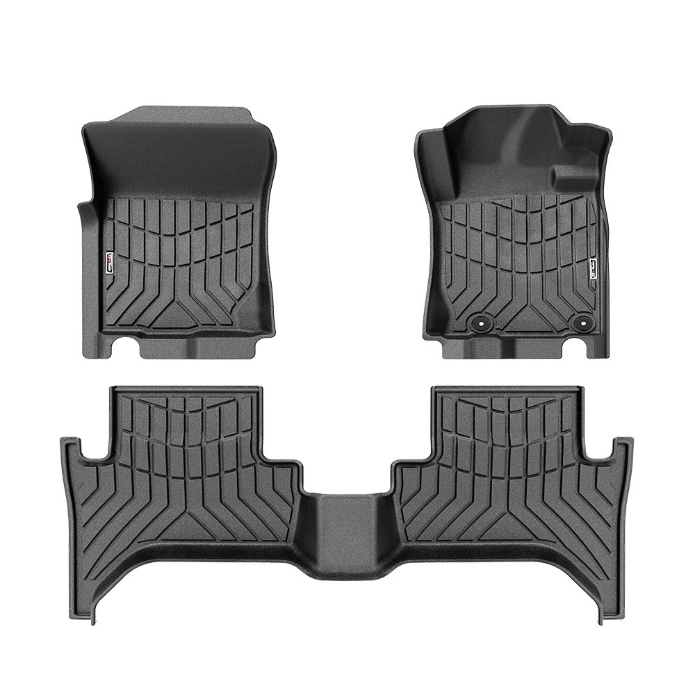 KIWI MASTER Car Floor Mats for Mitsubishi Triton MR 2019-2024 Dual Cab - Sunyee
