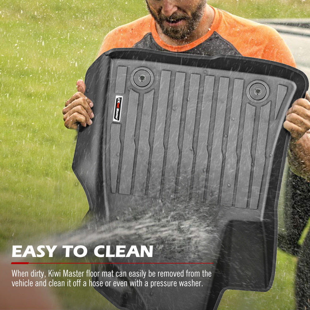 Kiwi Master 3D TPE Car Floor Mats Fit BYD Shark 6 2024-ON Right-hand Drive - Sunyee