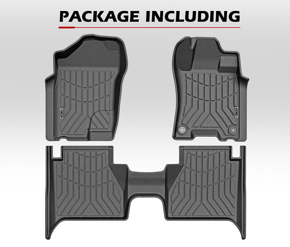 3D TPE Car Floor Mats for Nissan Navara NP300 D23 2015-Current - Sunyee
