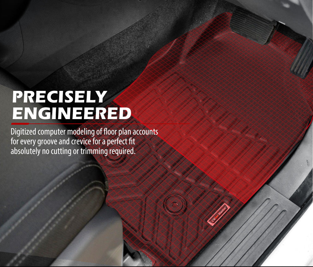 3D TPE Car Floor Mats for Holden Colorado Dual Cab 2012-2020 - Sunyee