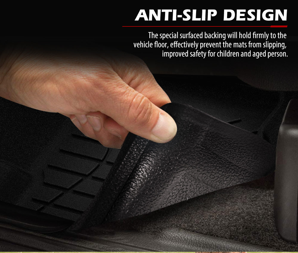 3D TPE Car Floor Mats for Holden Colorado Dual Cab 2012-2020 - Sunyee