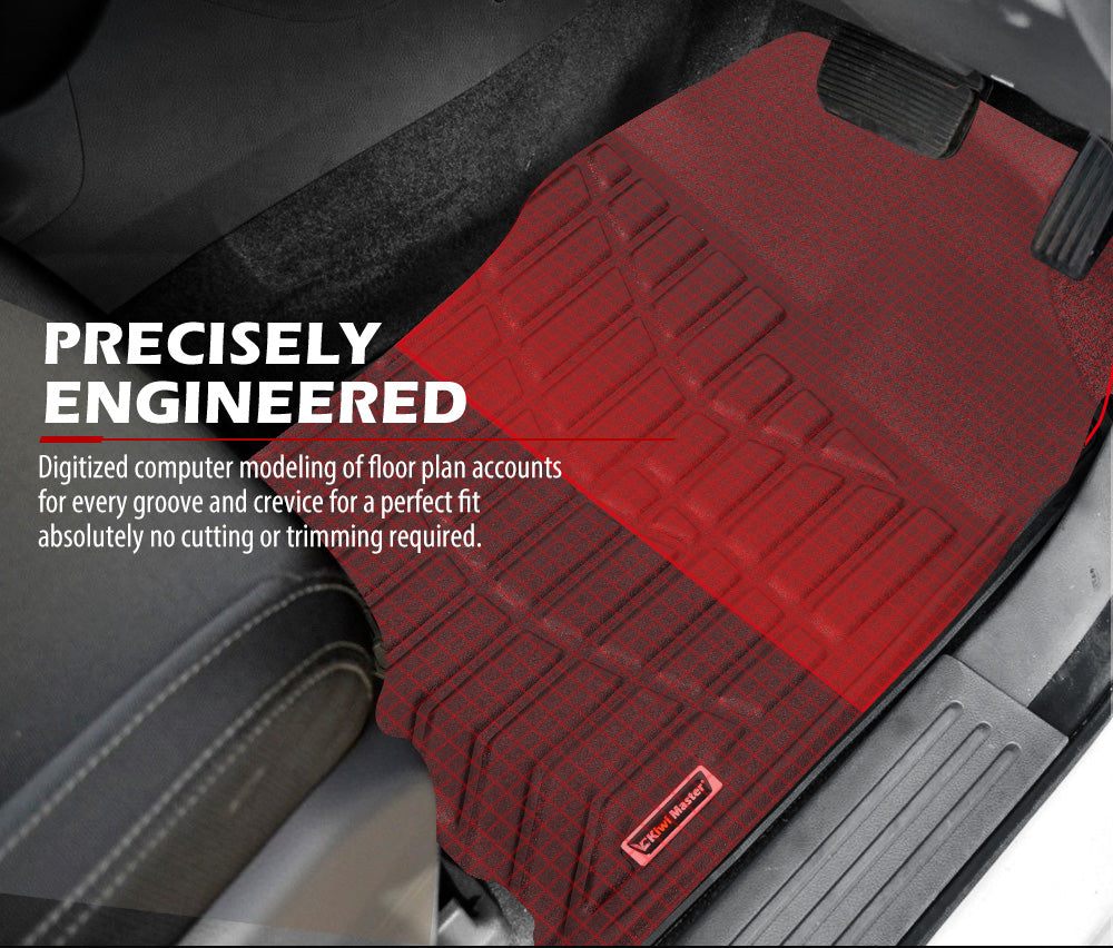 3D TPE Car Floor Mats for ISUZU D-MAX Dual Cab MY 2012~2020 JULY - Sunyee