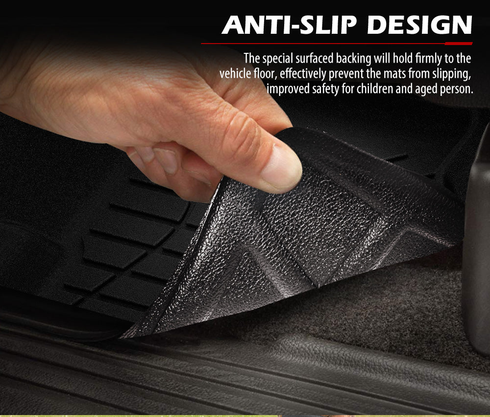 3D TPE Car Floor Mats for ISUZU D-MAX Dual Cab MY 2012~2020 JULY - Sunyee