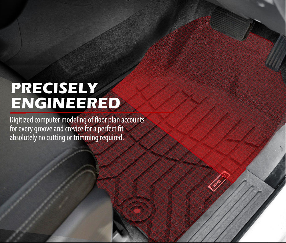 3D TPE Car Floor Mats for Ford Everest 2015-2022 - Sunyee