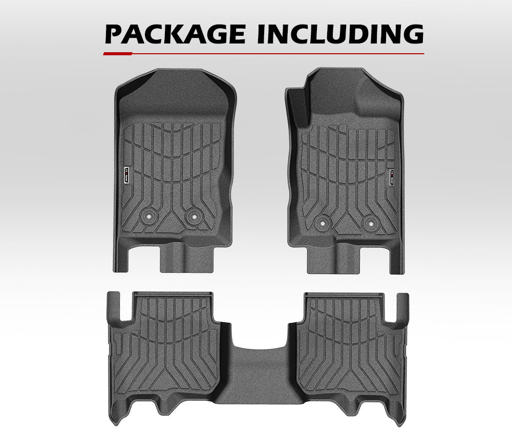 3D TPE Car Floor Mats for Ford Everest 2015-2022 - Sunyee