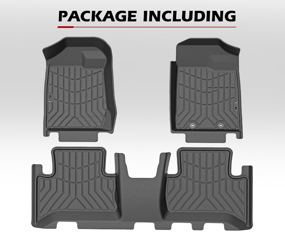 3D TPE Car Floor Mats for Isuzu MU-X 2013-2020 - Sunyee