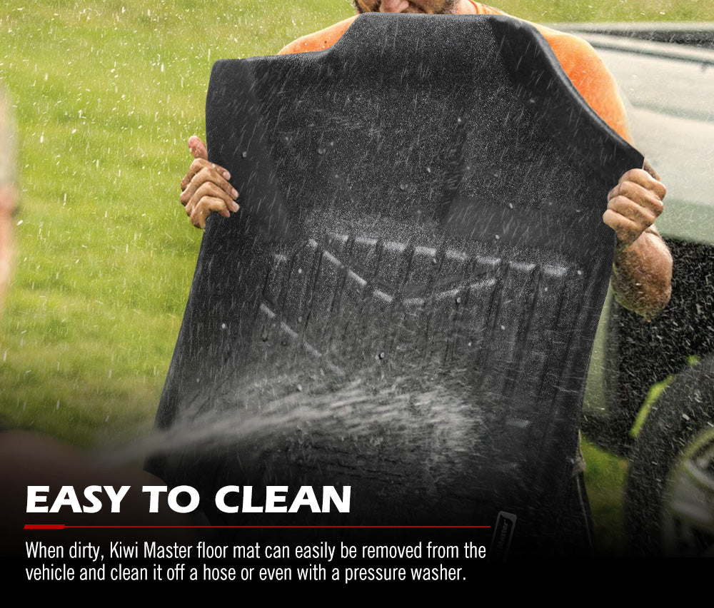 3D TPE Car Floor Mats Fit Ford Ranger Wildtrak Raptor PX PX2 2011-MY2022 - Sunyee