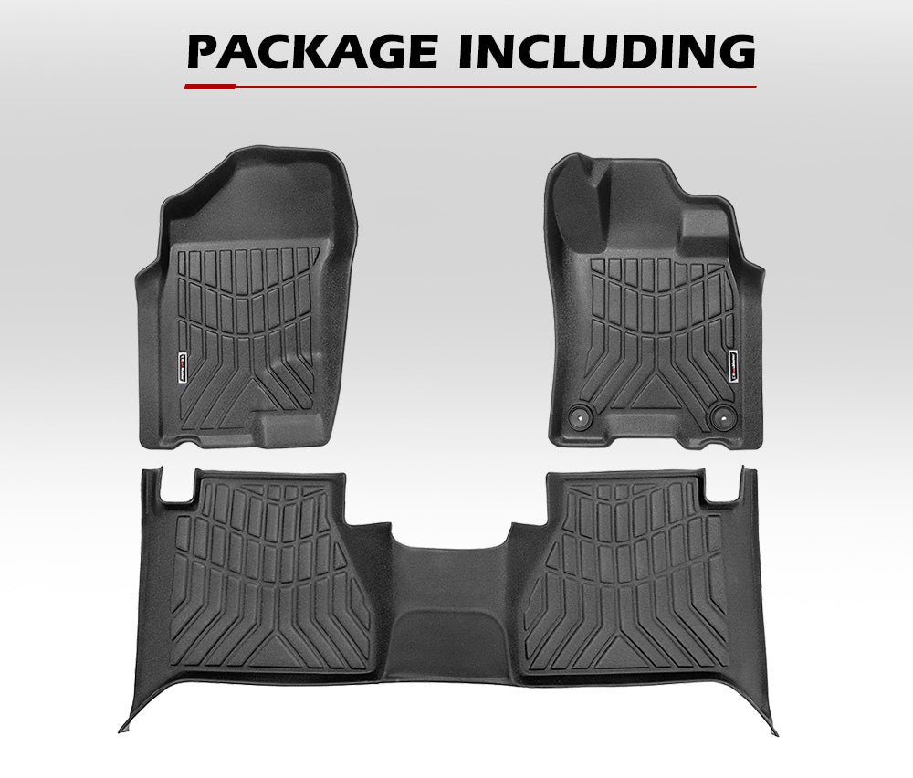 3D TPE Car Floor Mats for Nissan Navara NP300 D23 2015-Current - Sunyee