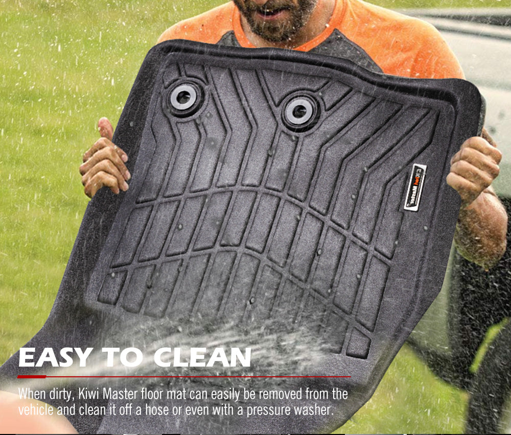 KIWI MASTER Car Floor Mats for Toyota Land Cruiser 200 Series VX Sahara MY 2013-2021 - Sunyee