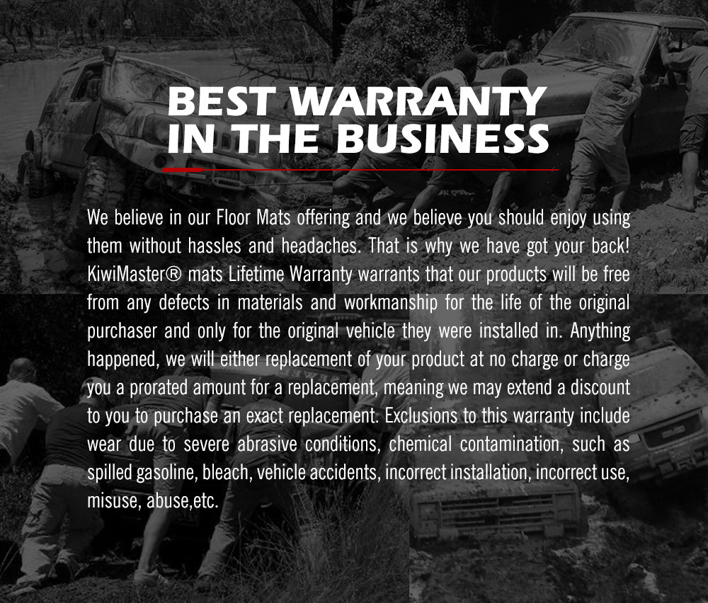 Kiwi Master 3D TPE Car Floor Mats Liner Fit Isuzu D-MAX DMAX Dual Cab UTE 2021+ - Sunyee