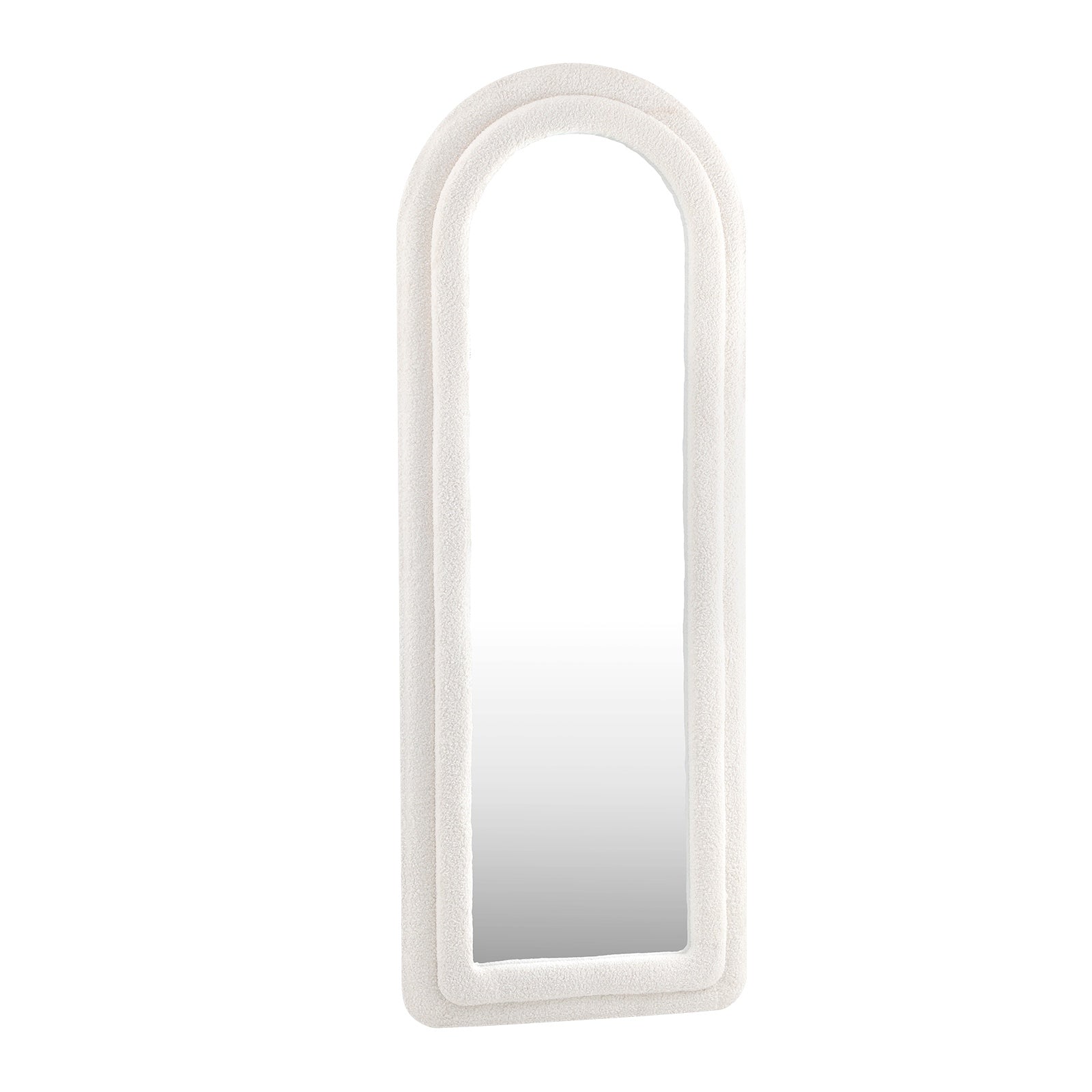 Oikiture 1.6M Full Length Mirror Boucle Frame Floor Mirrors Dressing Bedroom - Sunyee