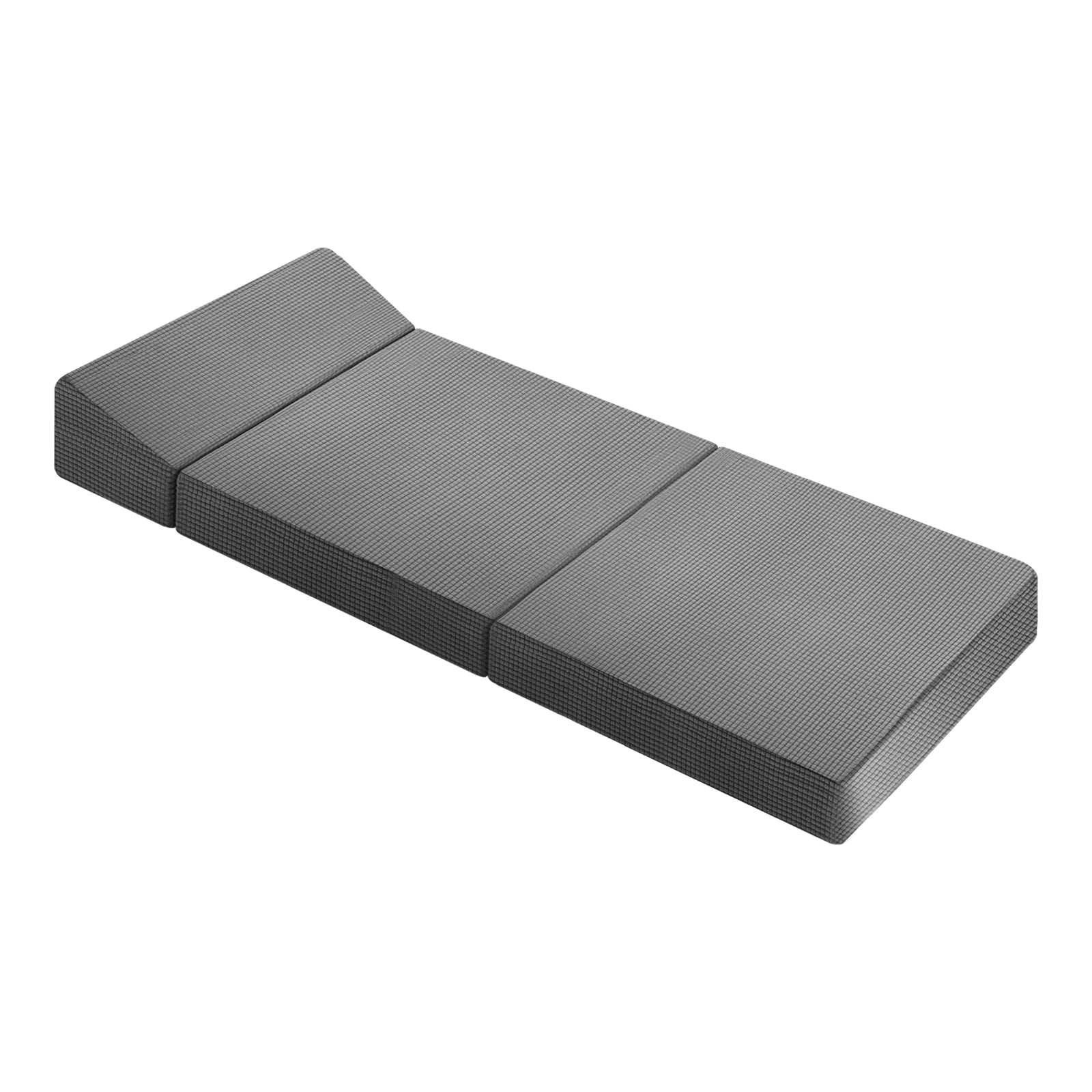 Bedra Foldable Mattress Folding Sofa Bed Trifold Sleeping Camping Cushion Single - Sunyee