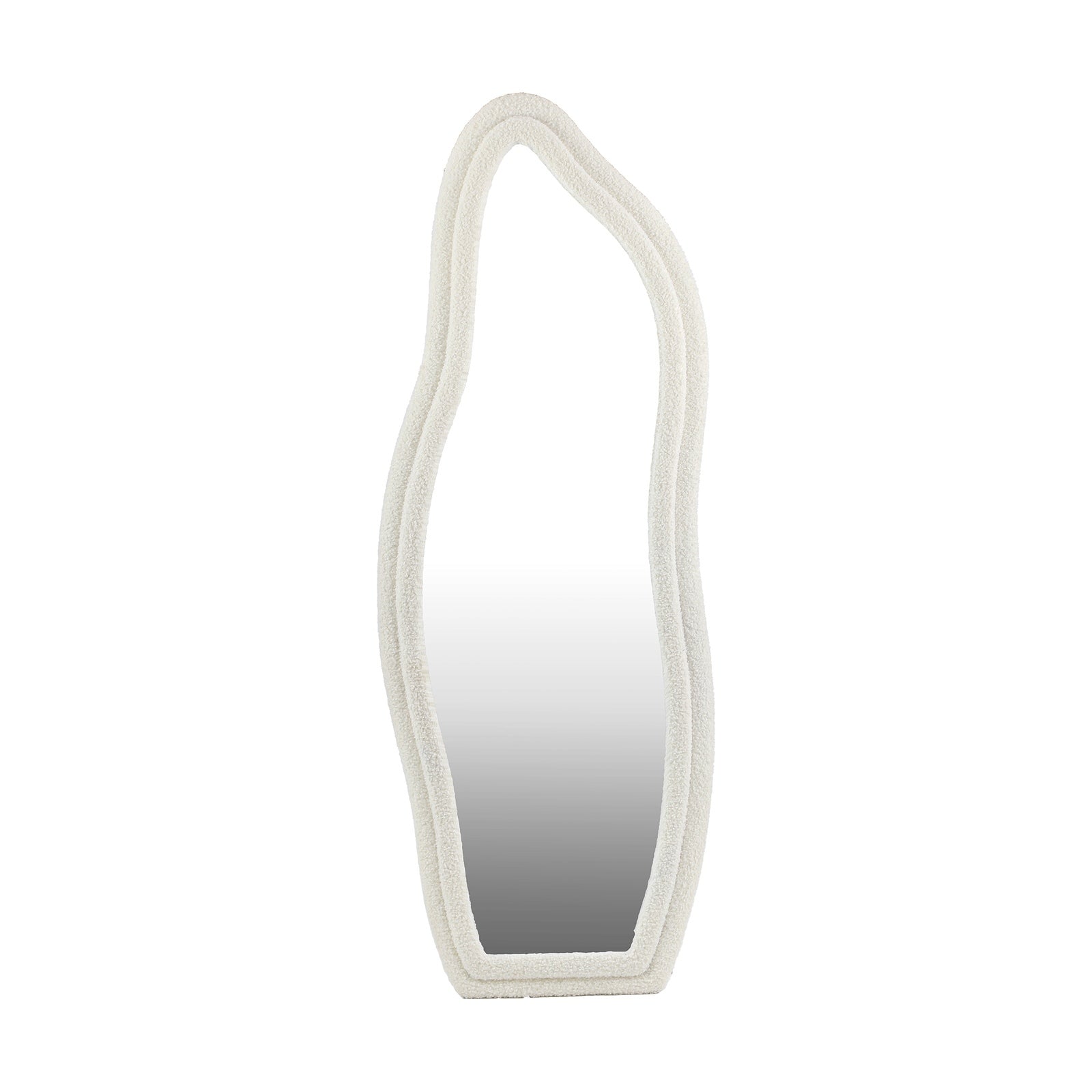 Oikiture Full Length Mirror Boucle Floor Mirrors Dressing Wall Mounted 160cm - Sunyee