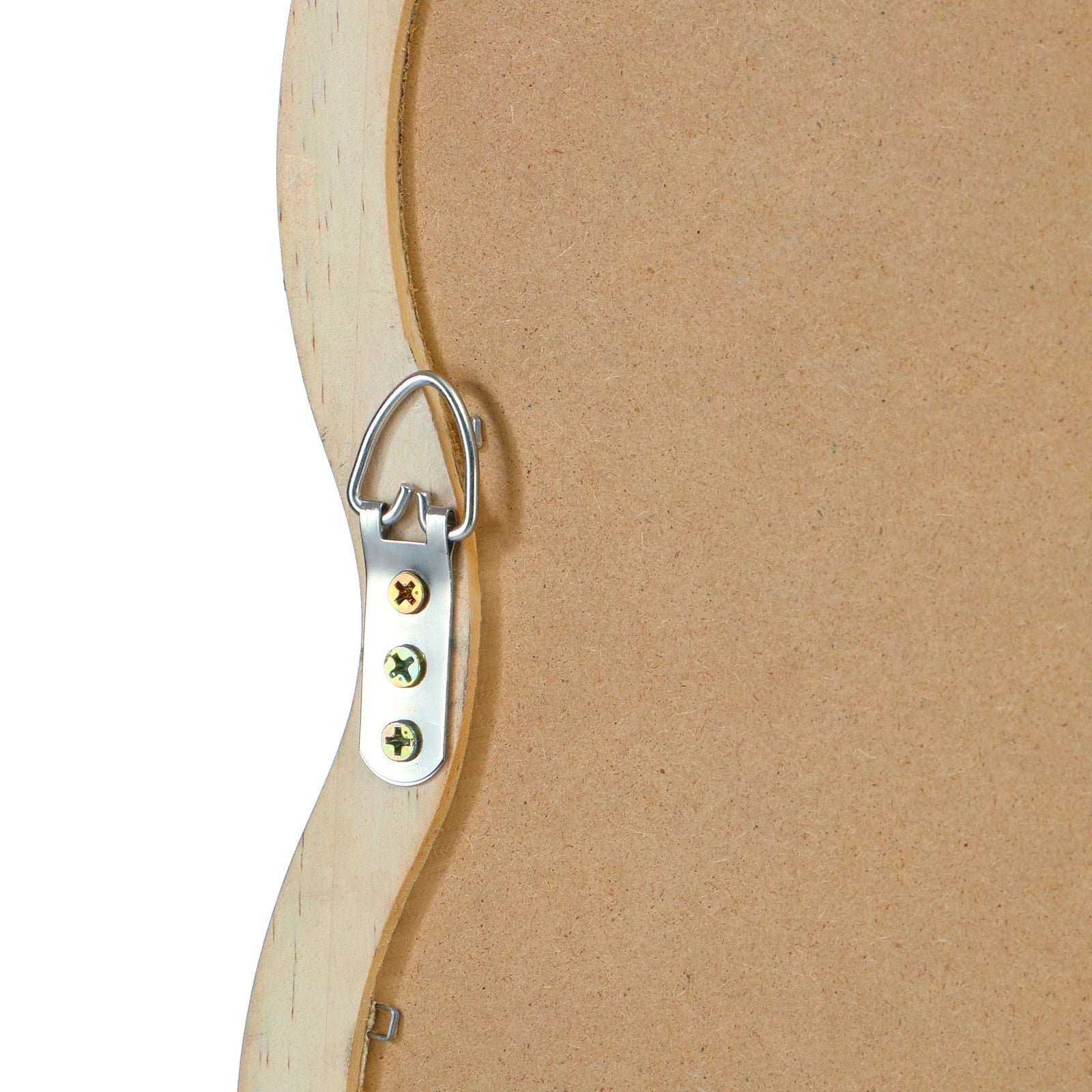 Oikiture Wooden Full Length Mirror 165x60cm Wavy Dressing Floor Mirrors - Sunyee