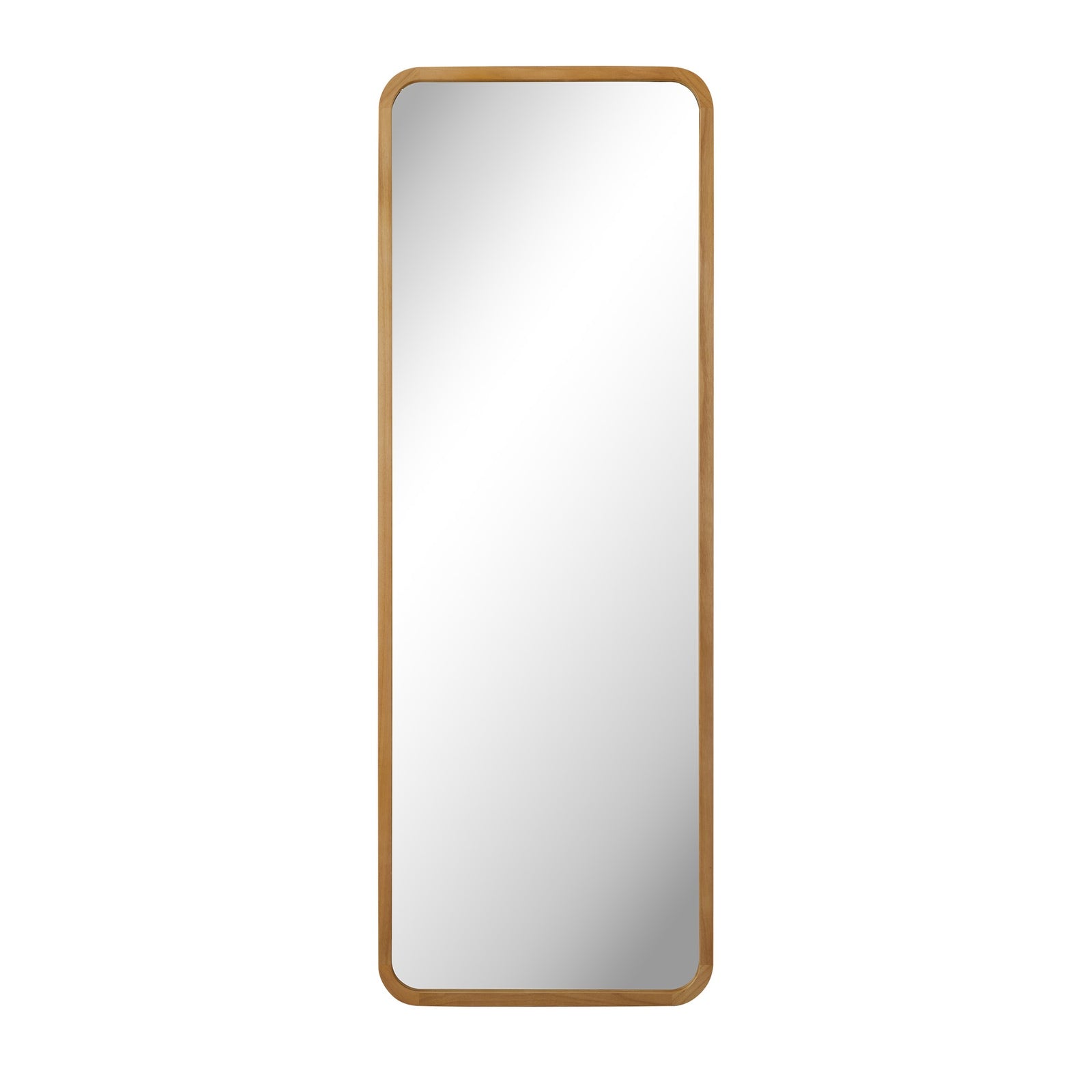Oikiture Wooden Full Length Mirror 180x70cm Rectangle Dressing Floor Mirrors - Sunyee