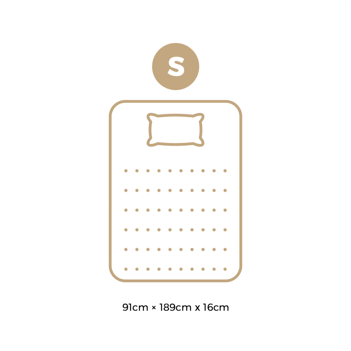 Bedra Mattress No Spring Single Cool Gel Memory Foam Bed Mattresses Medium Firm - Sunyee