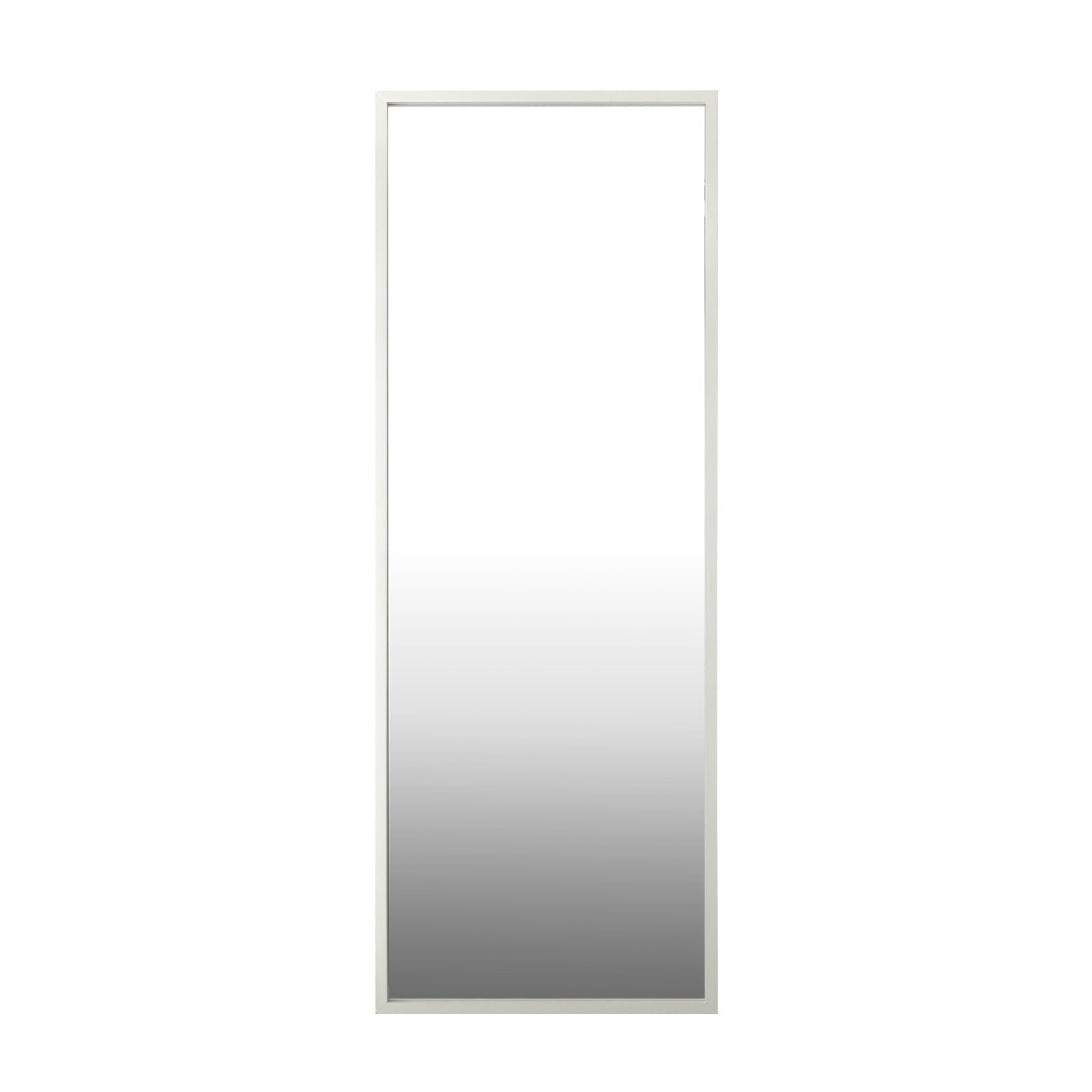 Oikiture Wooden Full Length Mirror 166x60cm Floor Mirrors Free Standing White - Sunyee