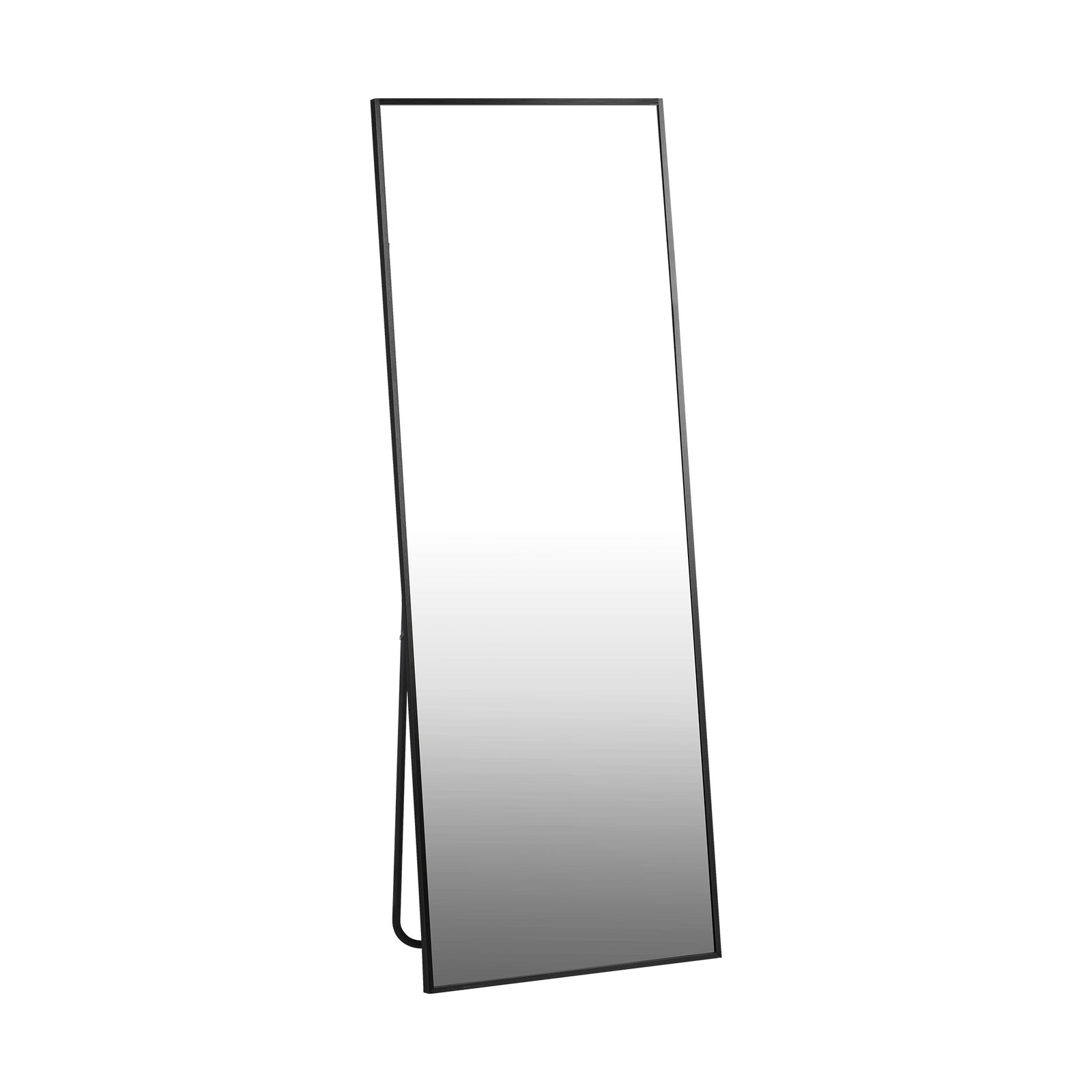 Oikiture 166x60cm Full Length Mirror Dressing Floor Mirrors Free Standing Black - Sunyee