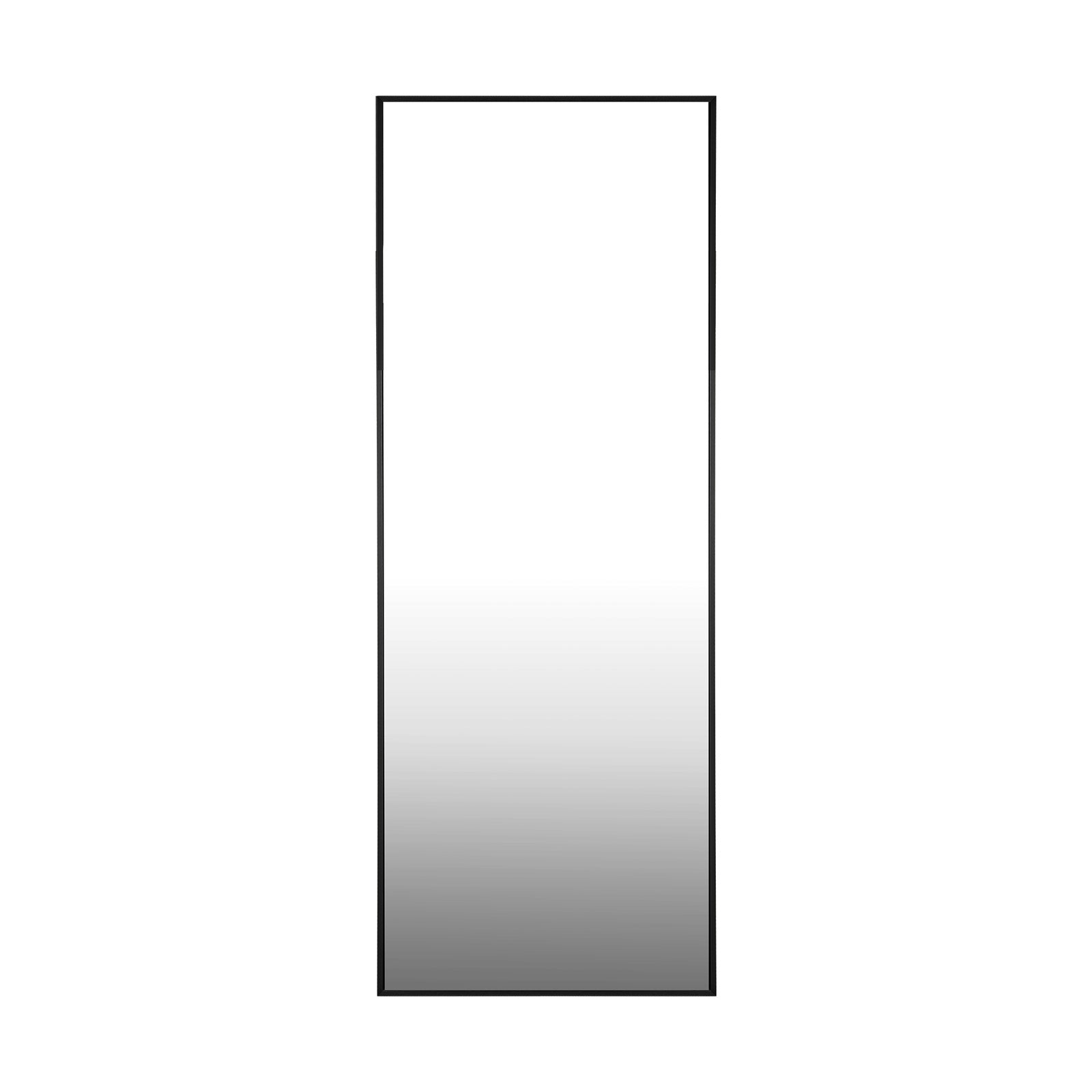 Oikiture 166x60cm Full Length Mirror Dressing Floor Mirrors Free Standing Black - Sunyee