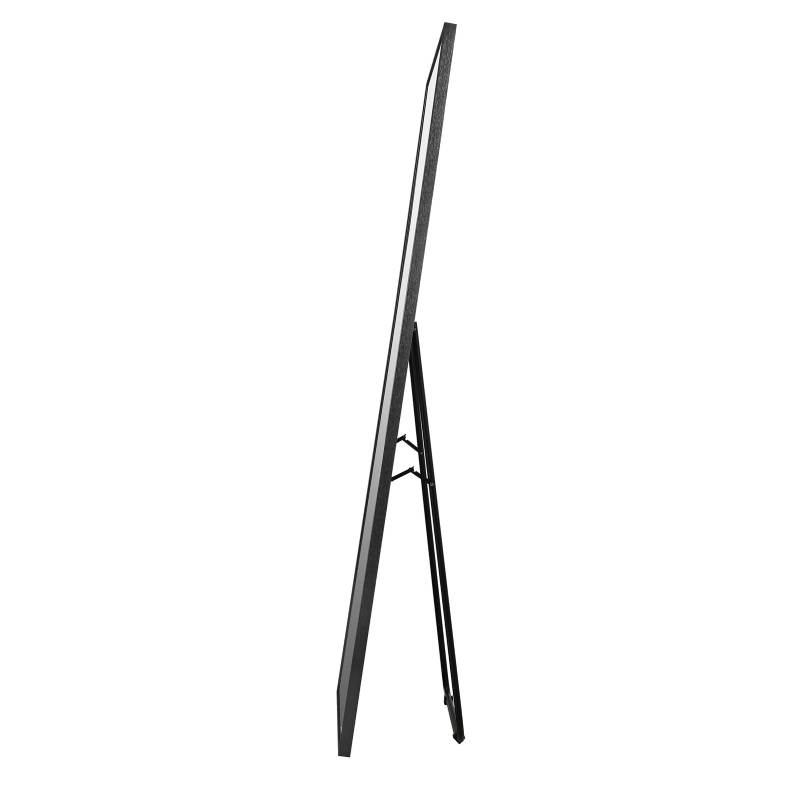 Oikiture 166x60cm Full Length Mirror Dressing Floor Mirrors Free Standing Black - Sunyee