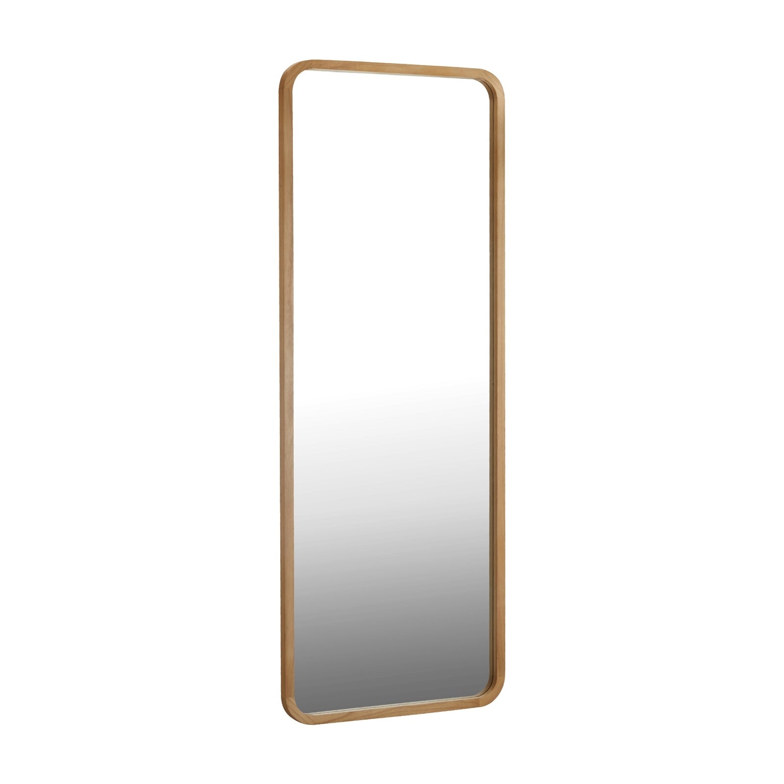 Oikiture Wooden Full Length Mirror 166x60cm Rectangle Dressing Floor Mirrors - Sunyee