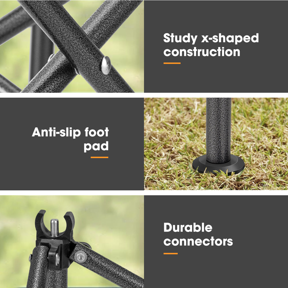 San Hima Folding Camping Table Adjustable Aluminium Portable Outdoor Picnic Desk - Sunyee