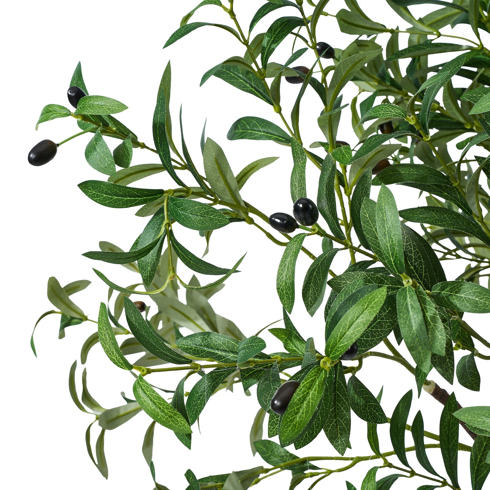 Livsip 2 Pack Artificial Olive Tree Faux Potted Plants Home Garden Decor 180cm - Sunyee