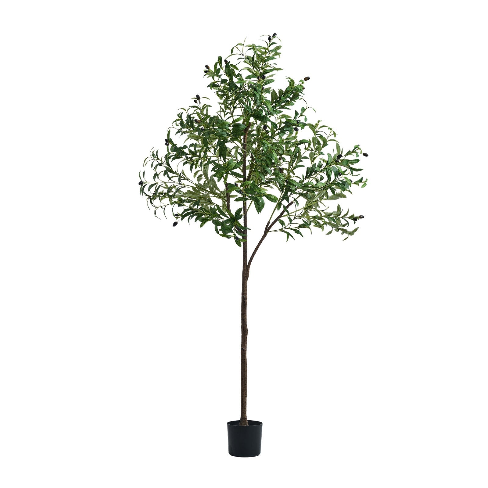 Livsip 150-210cm Artificial Olive Tree Lifelike Faux Plants Home Garden Decor - Sunyee