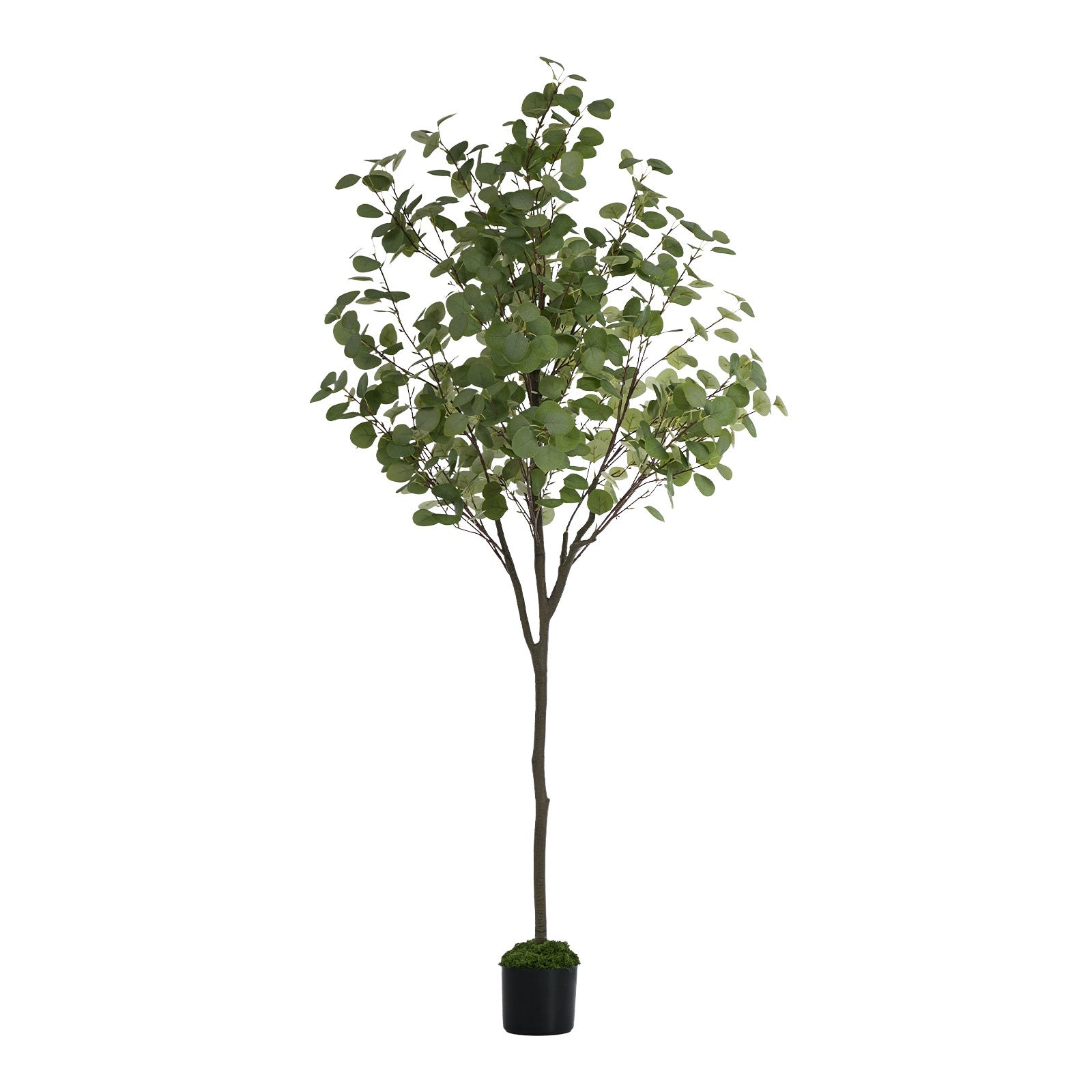Livsip 180cm Artificial Eucalyptus Tree Realistic Potted Faux Plant Home Decor