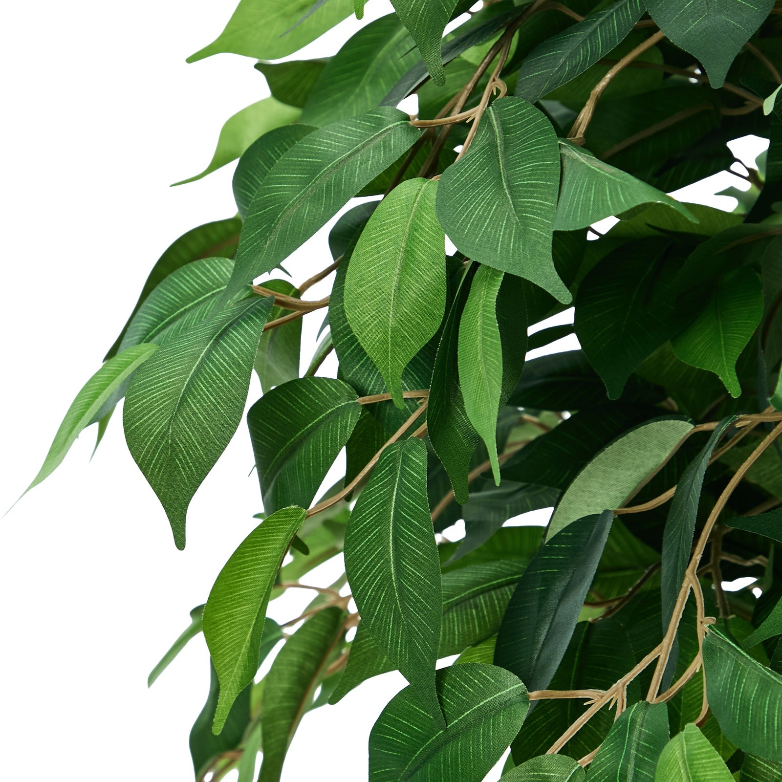 Livsip 2 Pack Artificial Ficus Tree 180cm Realistic Potted Faux Plant Home Decor